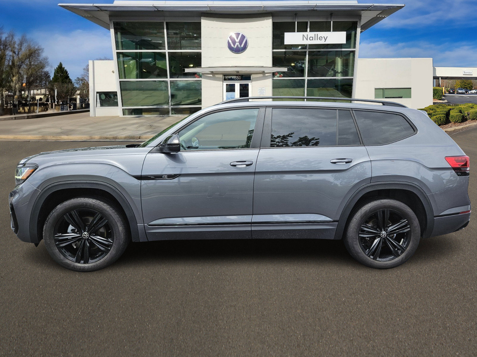 Certified 2023 Volkswagen Atlas SEL R-Line Black with VIN 1V2SR2CA7PC555081 for sale in Alpharetta, GA