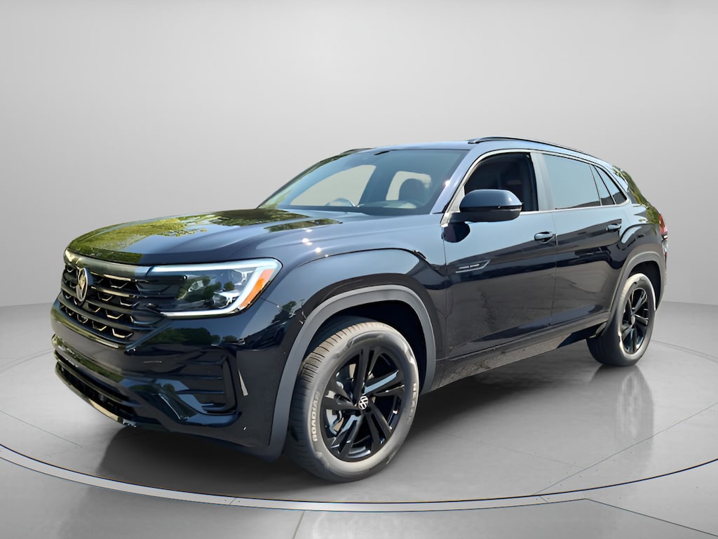 New 2026 Volkswagen Atlas Cross Sport 2.0T SEL R-Line Black SUV