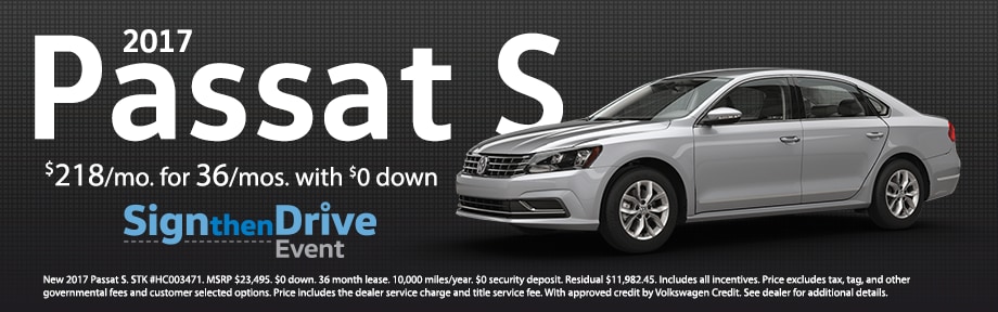 2017 VW Passat S