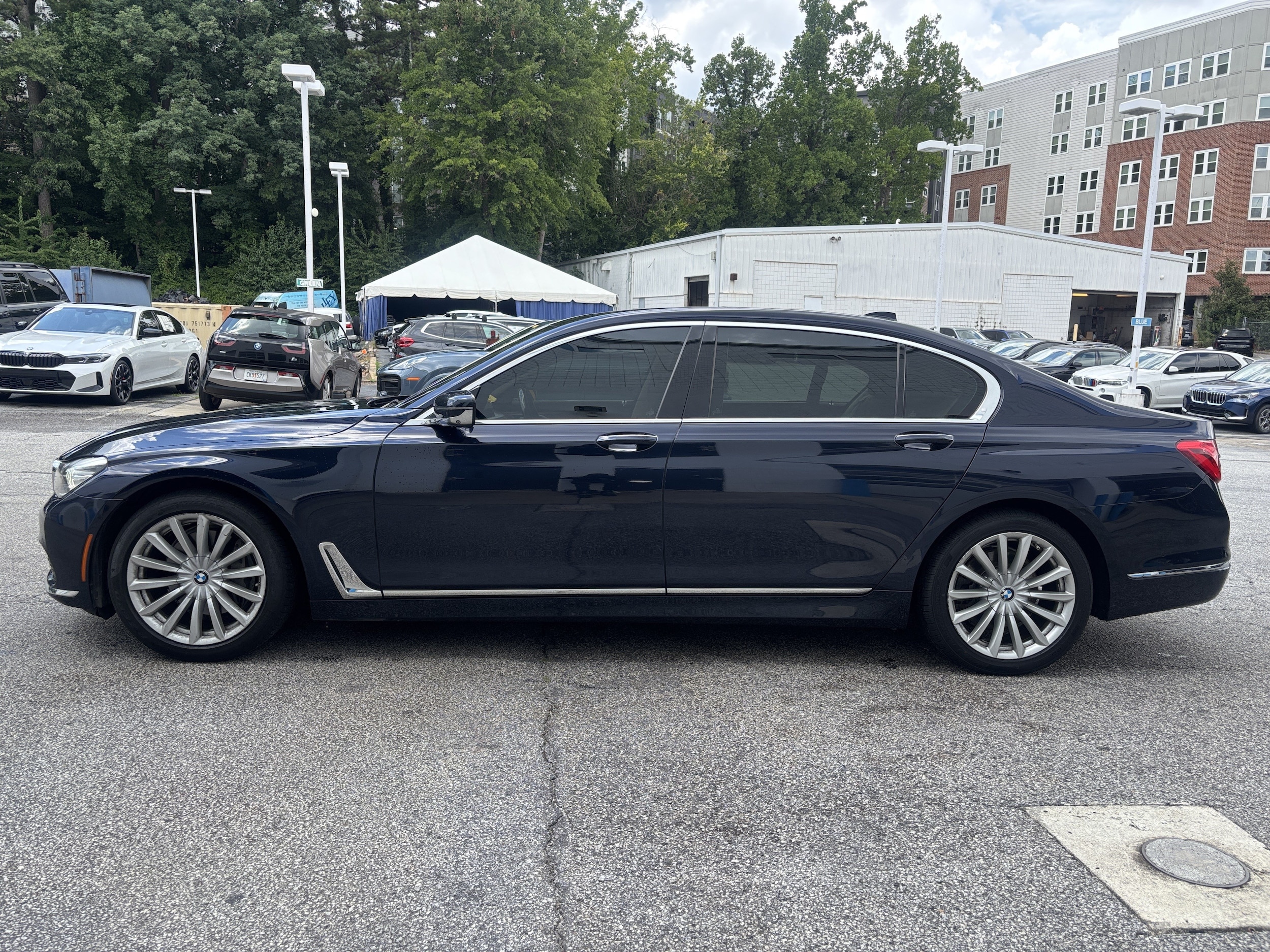 Used 2017 BMW 7 Series 740i with VIN WBA7E2C57HG739496 for sale in Decatur, GA
