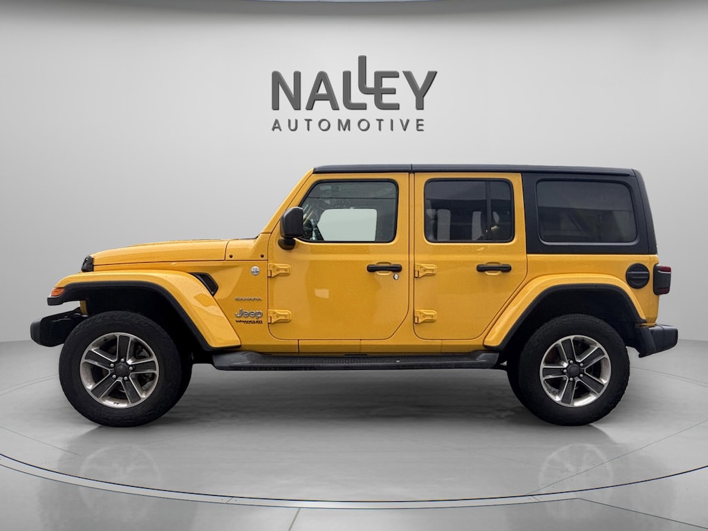 Used 2019 Jeep Wrangler Unlimited Sahara 4x4 SUV
