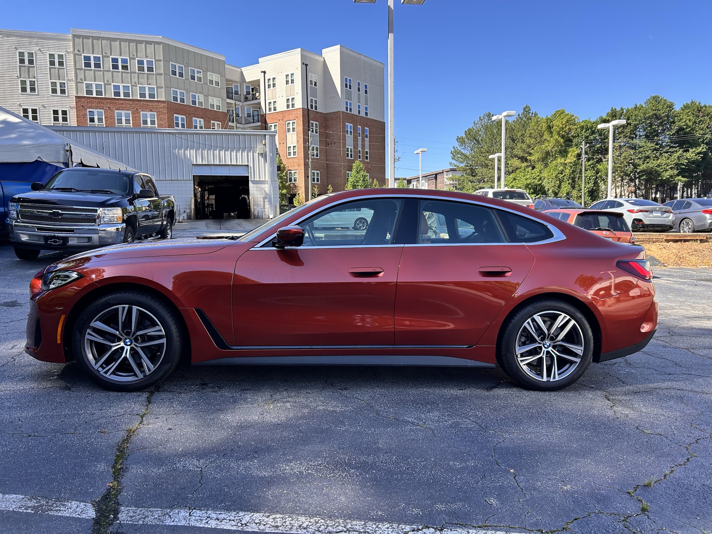 Used 2024 BMW 4 Series 430i with VIN WBA63AV08RFT63458 for sale in Decatur, GA
