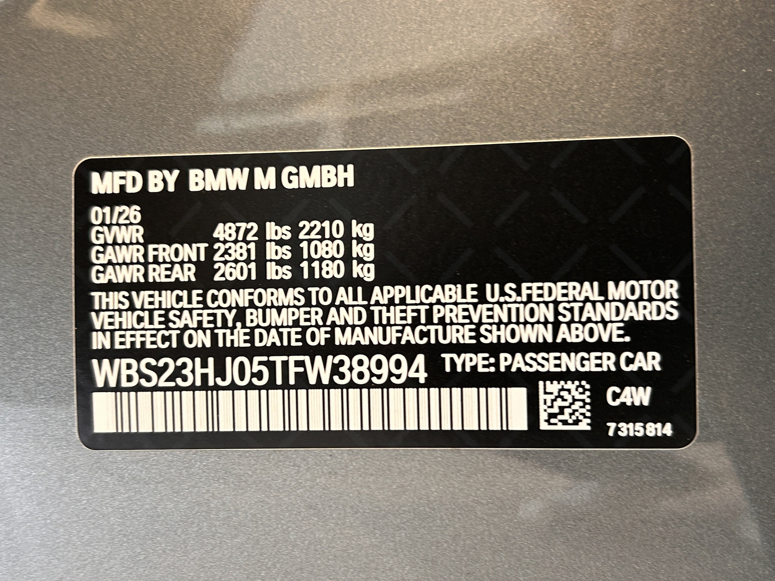 2026 BMW M3 Sedan M3 - Photo 27