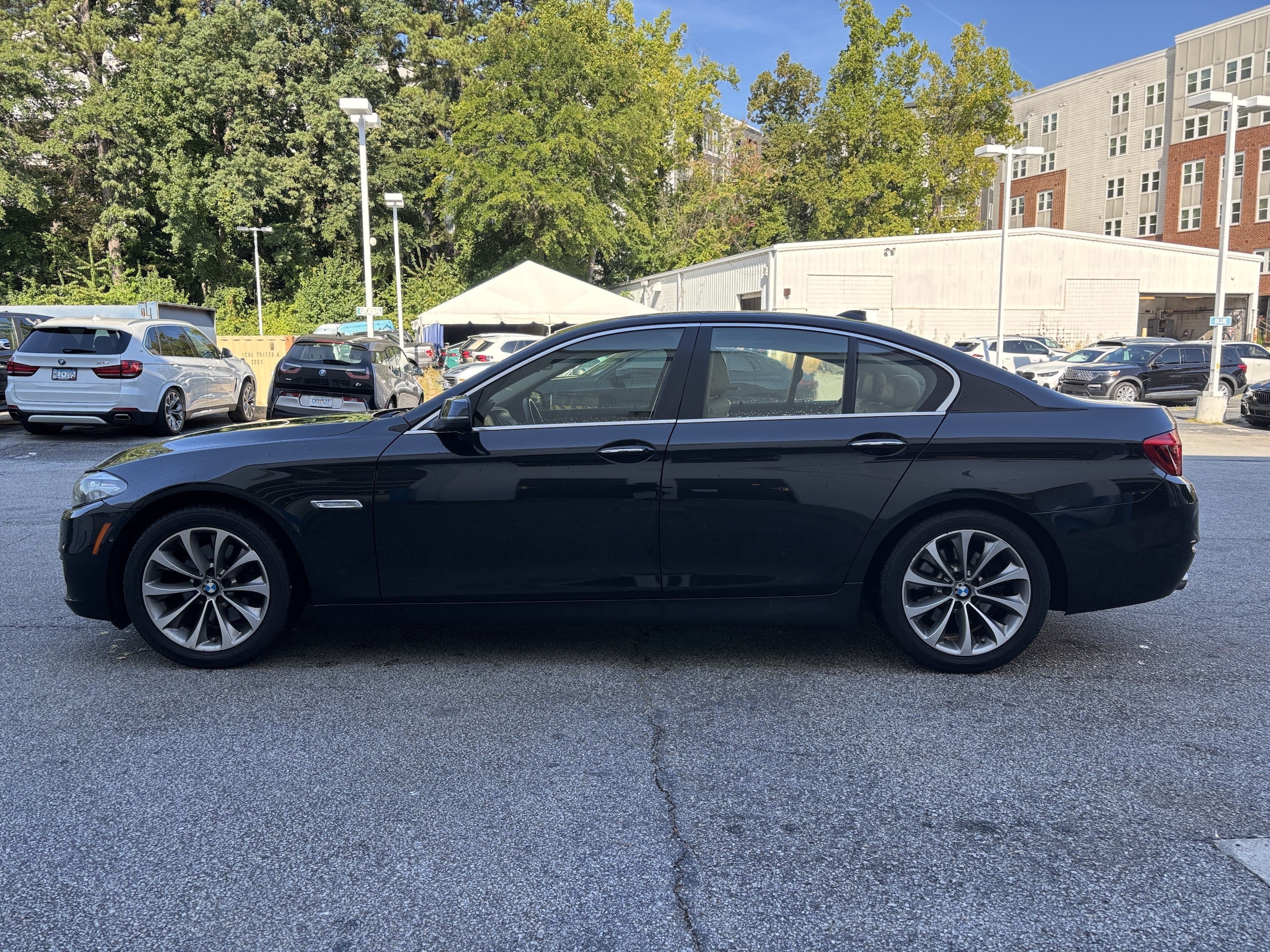 Used 2016 BMW 5 Series 528i with VIN WBA5A5C55GG350228 for sale in Decatur, GA