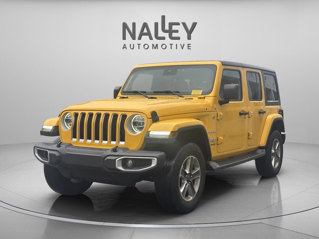 Used 2019 Jeep Wrangler Unlimited Sahara 4x4 SUV