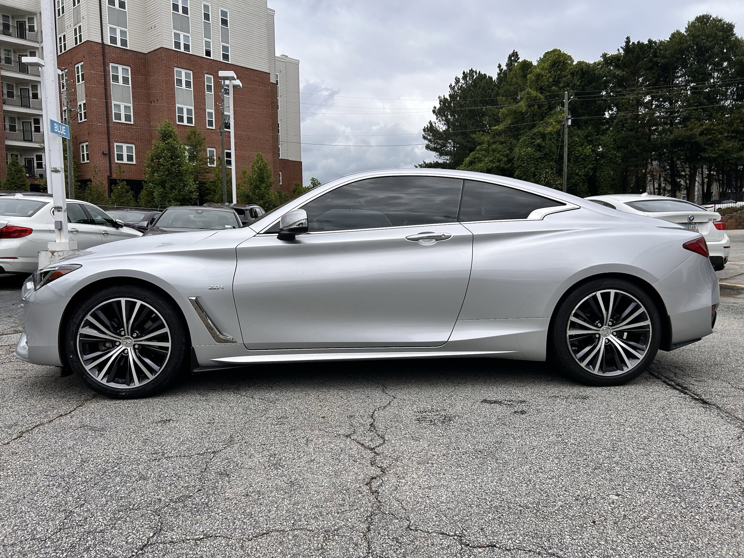 Used 2018 INFINITI Q60 Coupe LUXE with VIN JN1CV7EK0JM200035 for sale in Decatur, GA