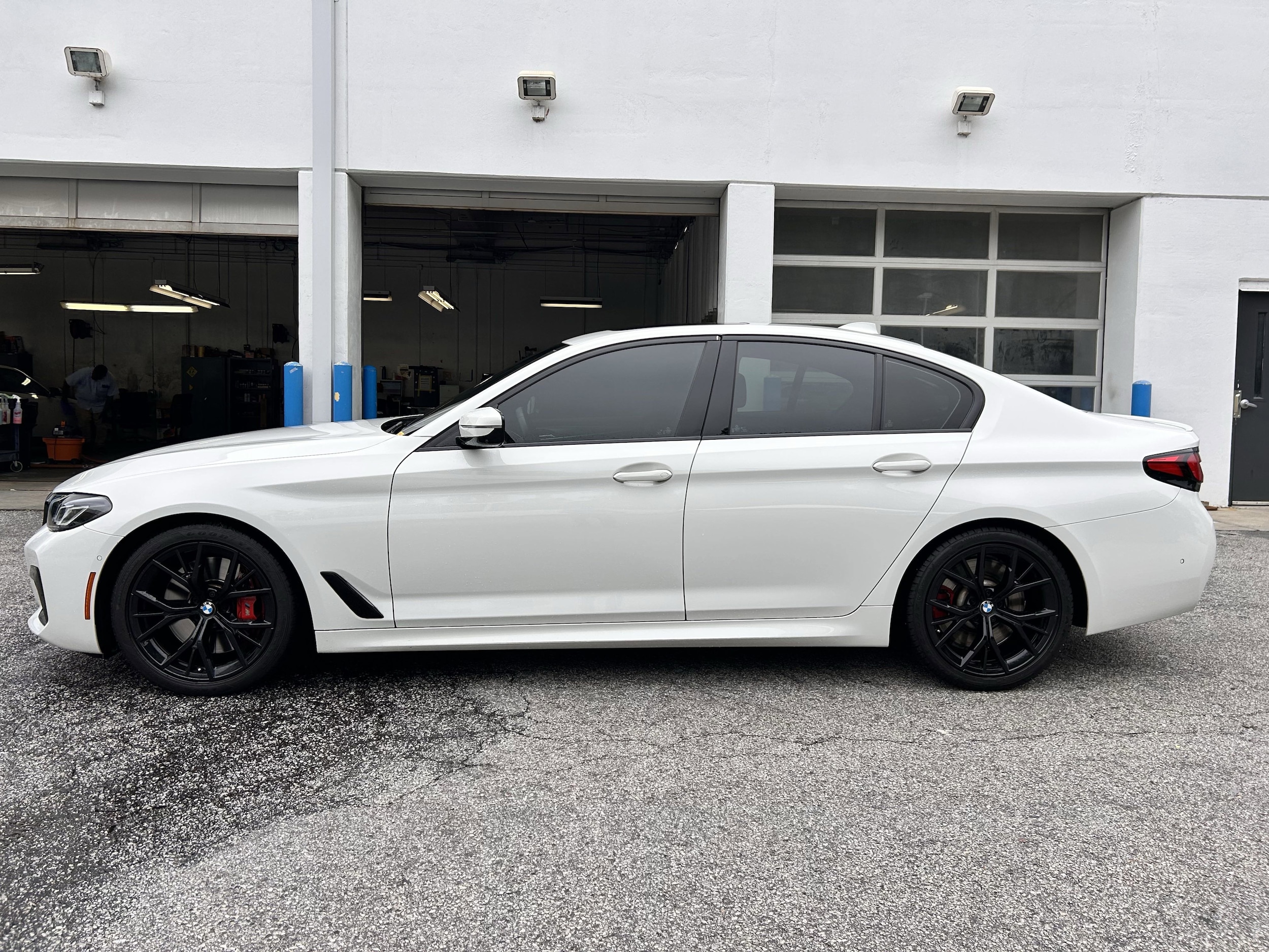 Used 2021 BMW 5 Series M550i with VIN WBA13BK06MCG02328 for sale in Decatur, GA