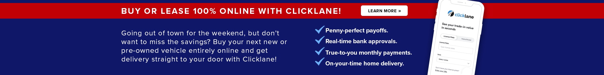 Clicklane Online Car Buying