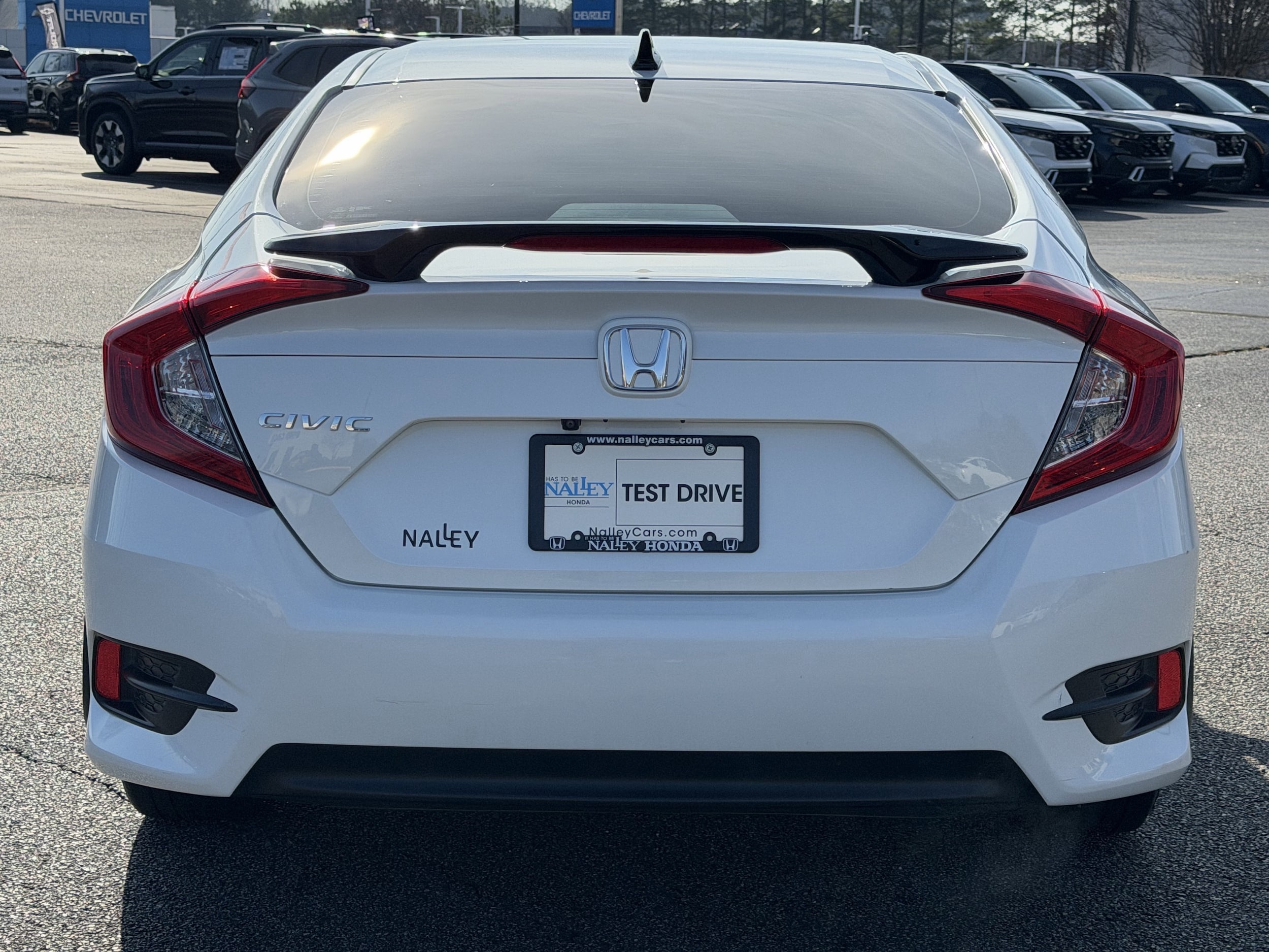 Used 2017 Honda Civic EX with VIN 19XFC2F73HE080804 for sale in Union City, GA