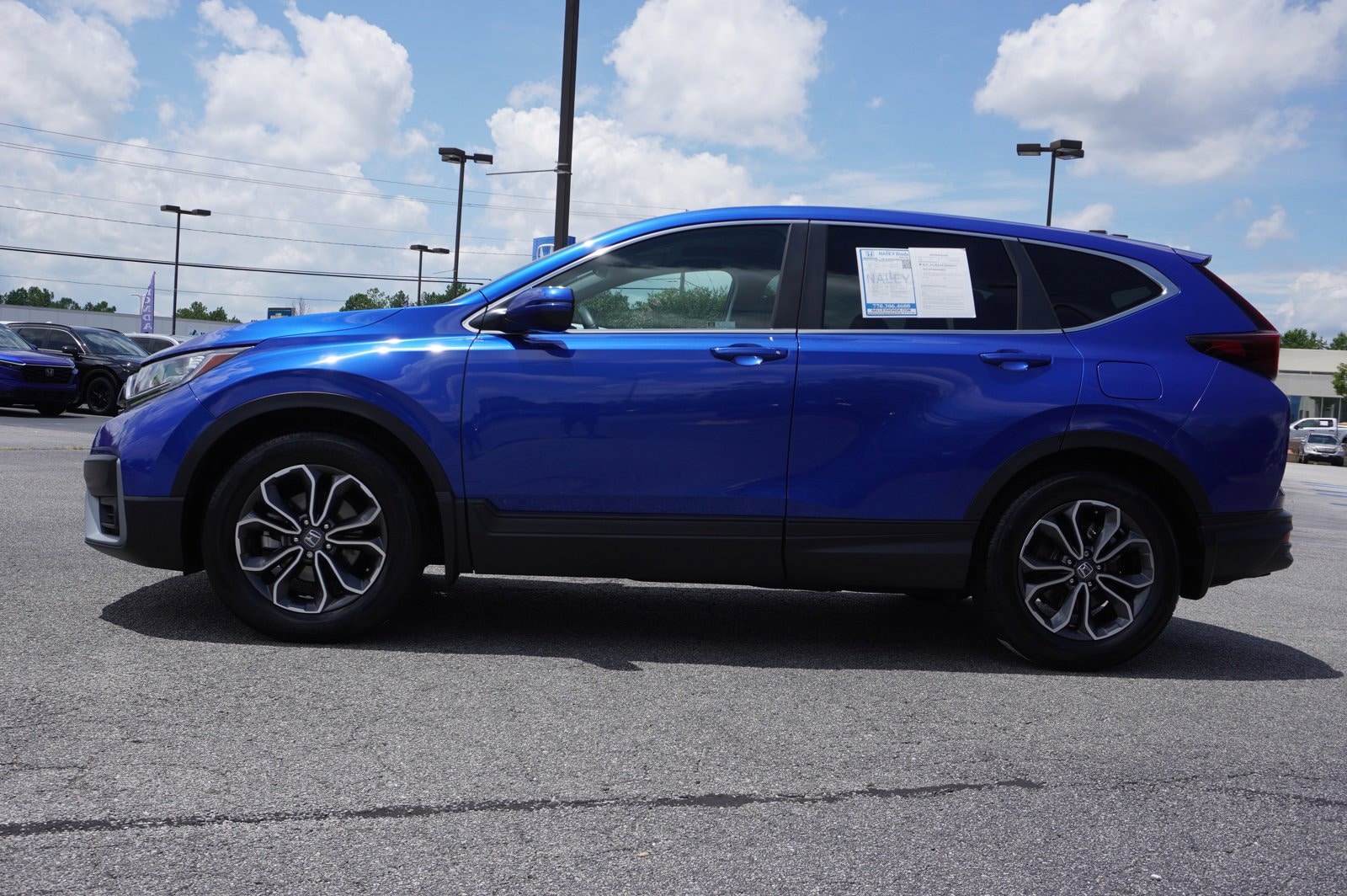 Used 2021 Honda CR-V EX with VIN 7FARW1H5XME014253 for sale in Union City, GA