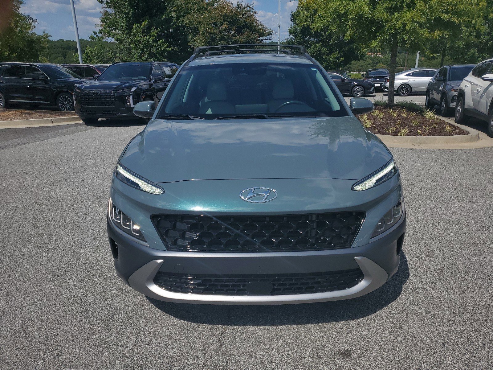 Used 2022 Hyundai Kona Limited with VIN KM8K53A3XNU799396 for sale in Lithonia, GA