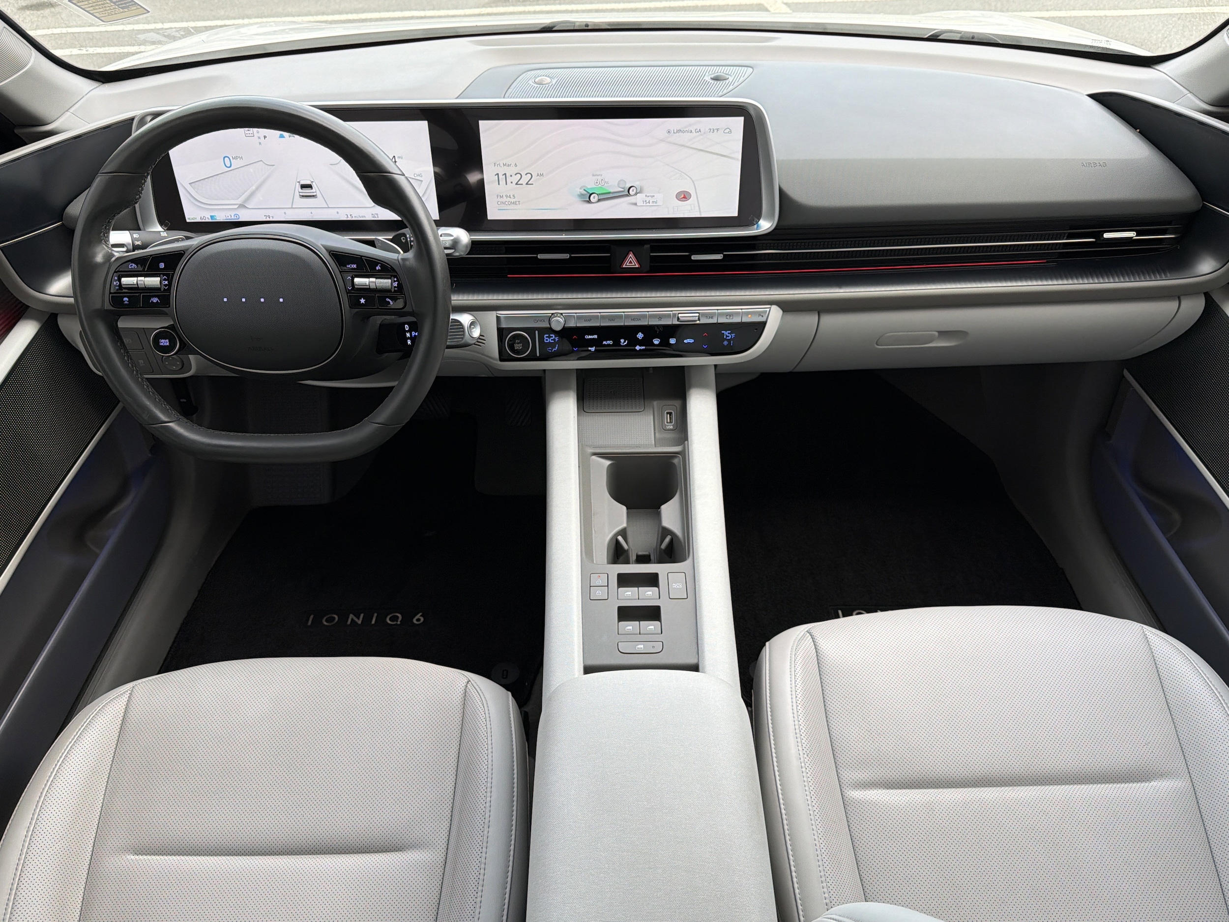 Used 2023 Hyundai IONIQ 6 SEL with VIN KMHM34AA3PA021688 for sale in Stonecrest, GA