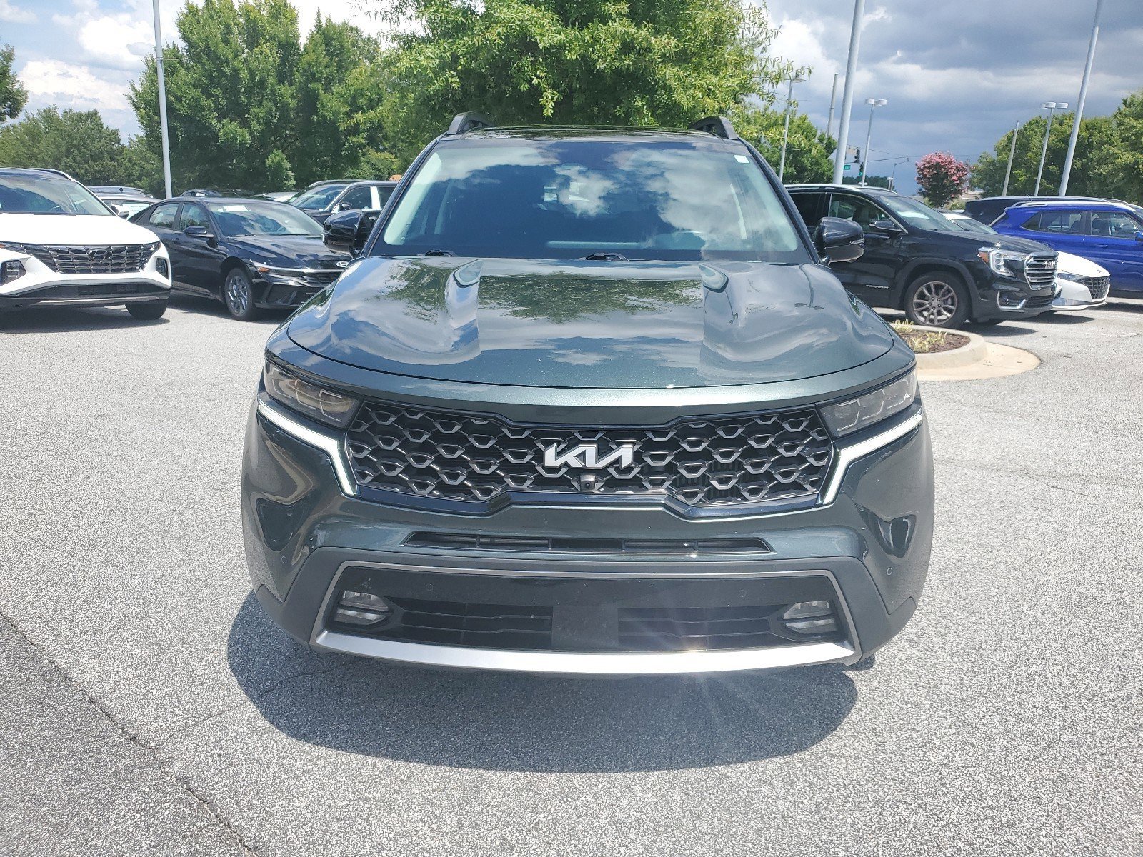 Used 2022 Kia Sorento X-Line SX Prestige with VIN 5XYRKDLF6NG092418 for sale in Lithonia, GA