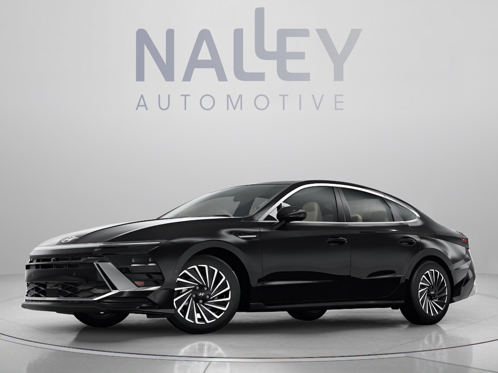 New 2026 Hyundai Sonata Hybrid Blue Sedan