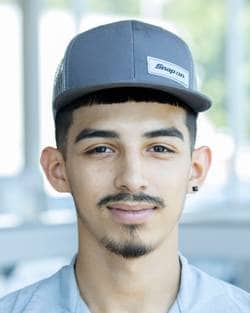 Staff member Andrew Tamayo from ID_a3792e1234c3