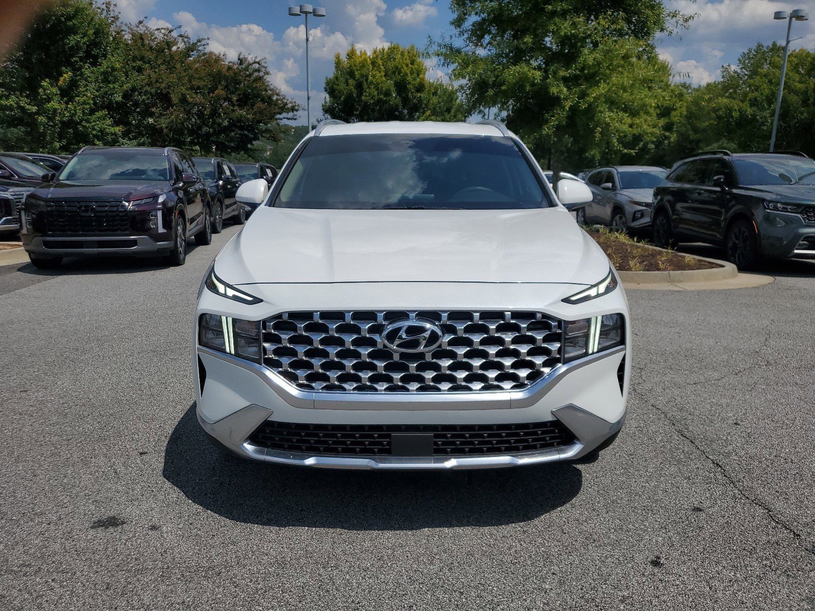 Used 2022 Hyundai Santa Fe SEL with VIN 5NMS24AJ3NH409604 for sale in Lithonia, GA