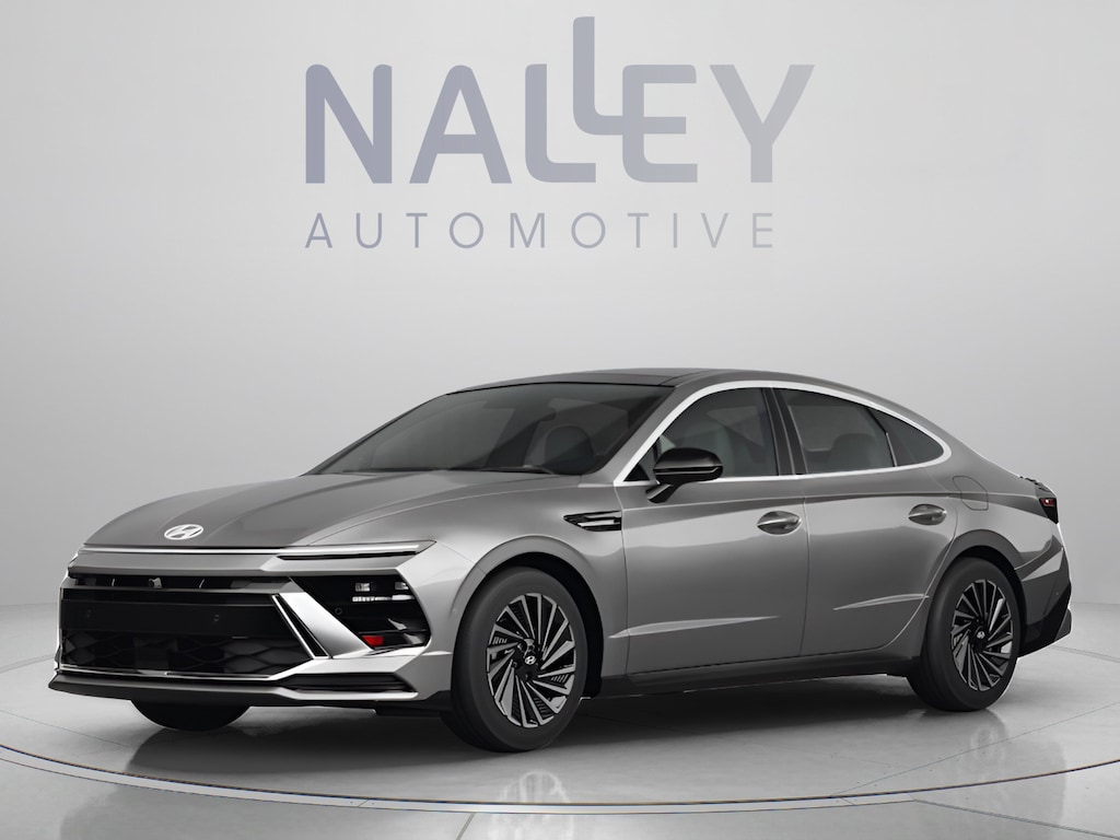 New 2026 Hyundai Sonata Hybrid Blue Sedan