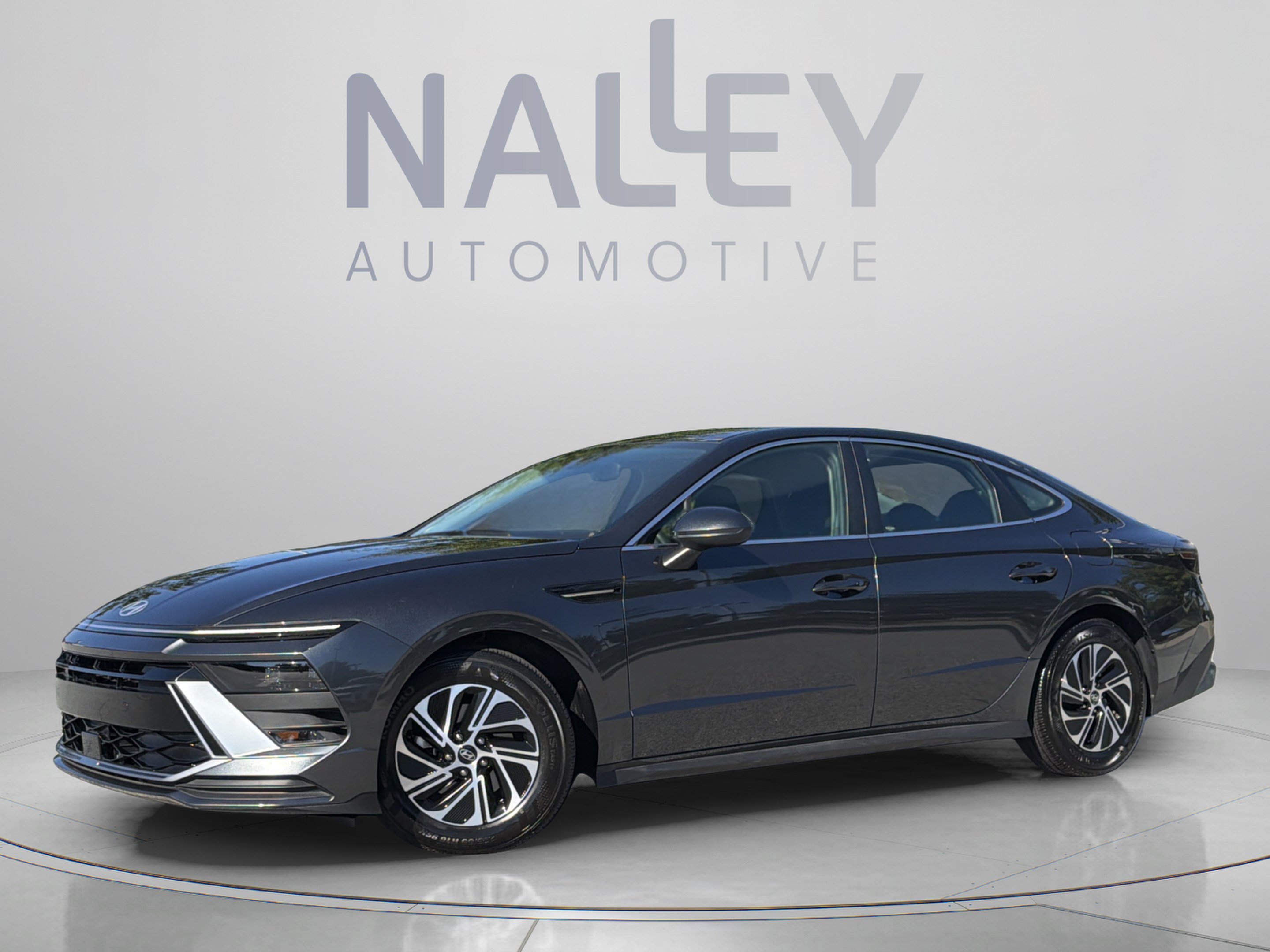 Certified 2026 Hyundai Sonata Hybrid Blue Sedan