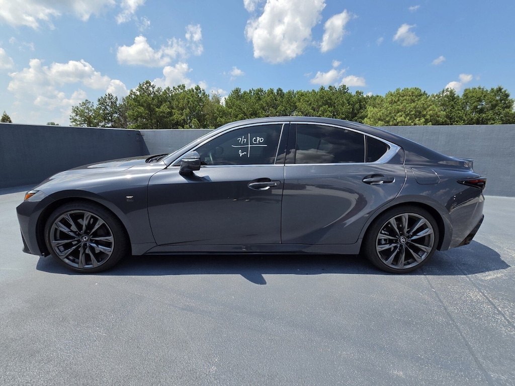 Certified 2025 Lexus IS IS 350 F SPORT Design SEDAN