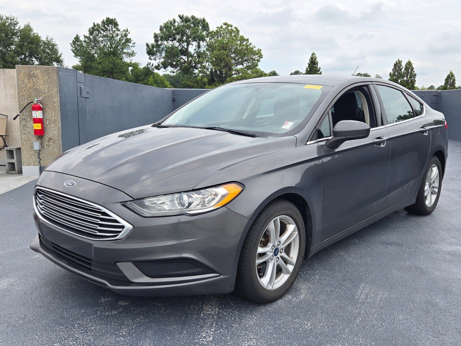 Used 2018 Ford Fusion SE with VIN 3FA6P0HD7JR264725 for sale in Roswell, GA