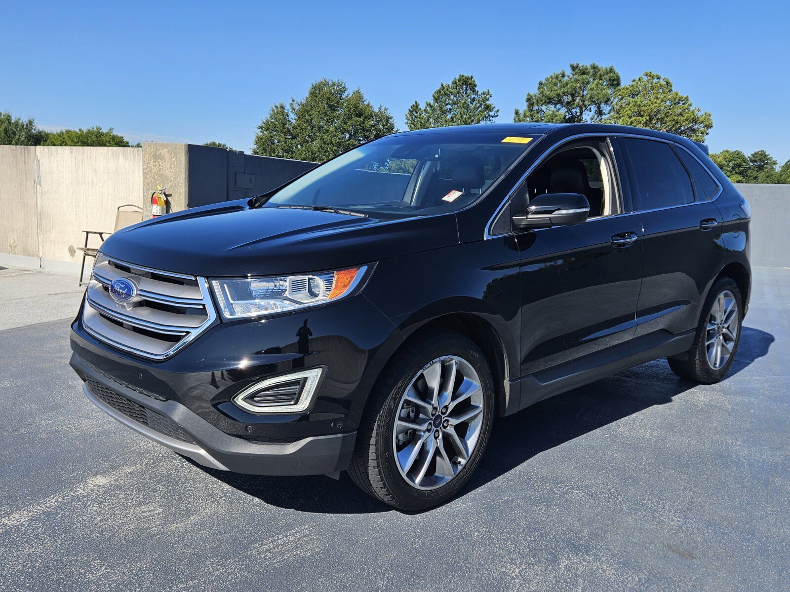 Used 2018 Ford Edge Titanium with VIN 2FMPK3K8XJBB55860 for sale in Roswell, GA
