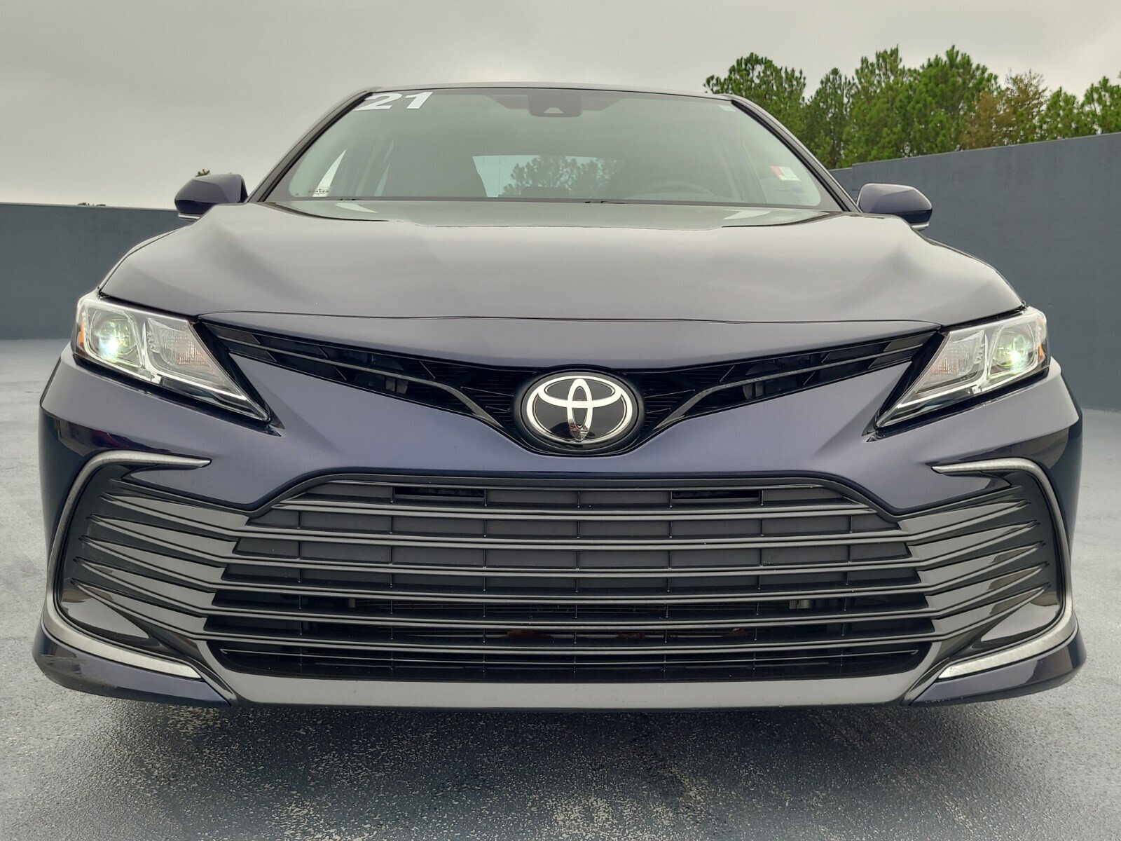 Used 2021 Toyota Camry LE with VIN 4T1R11AK1MU565460 for sale in Roswell, GA