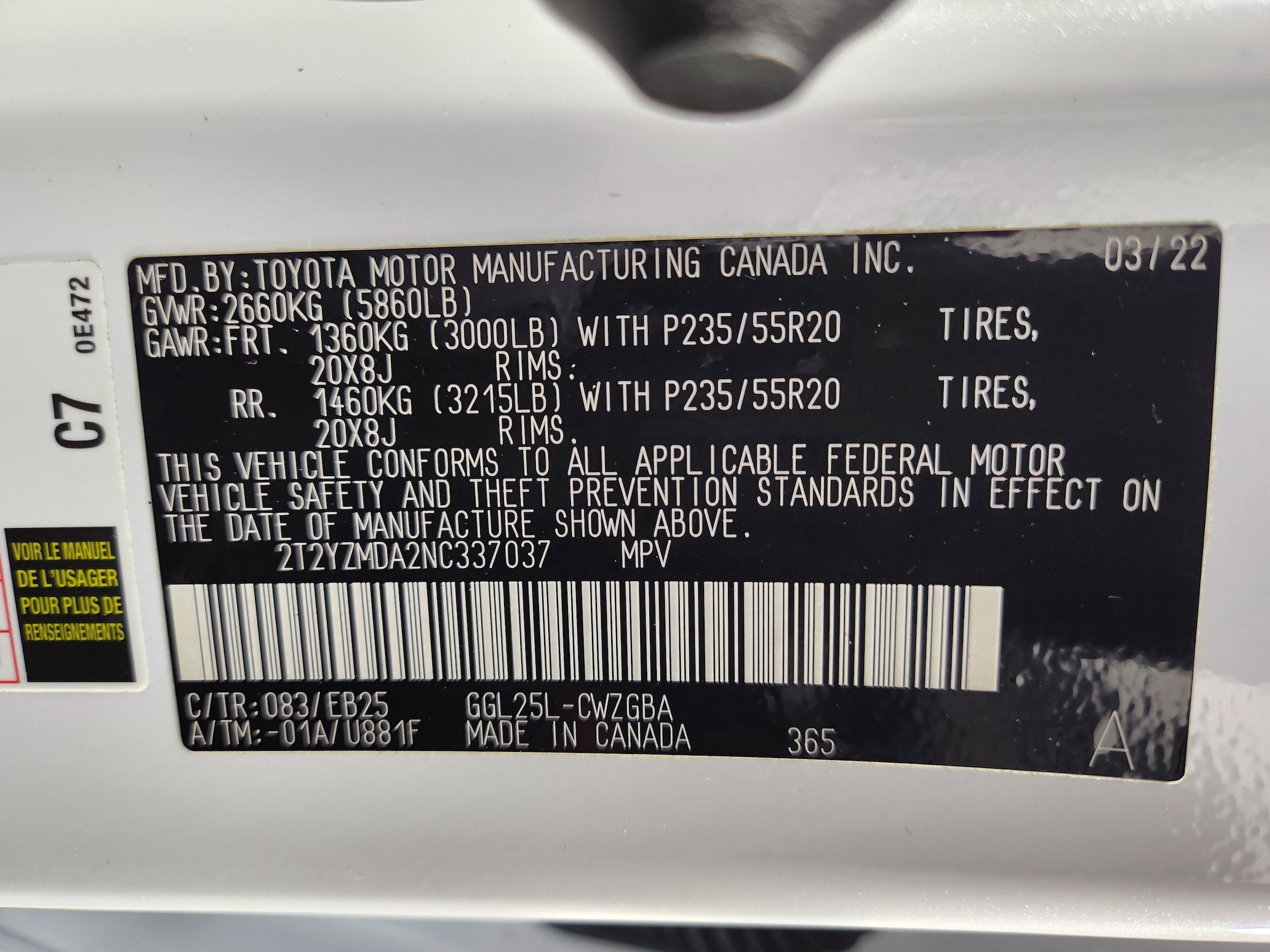 2022 Lexus RX 350 F SPORT Handling photo 5