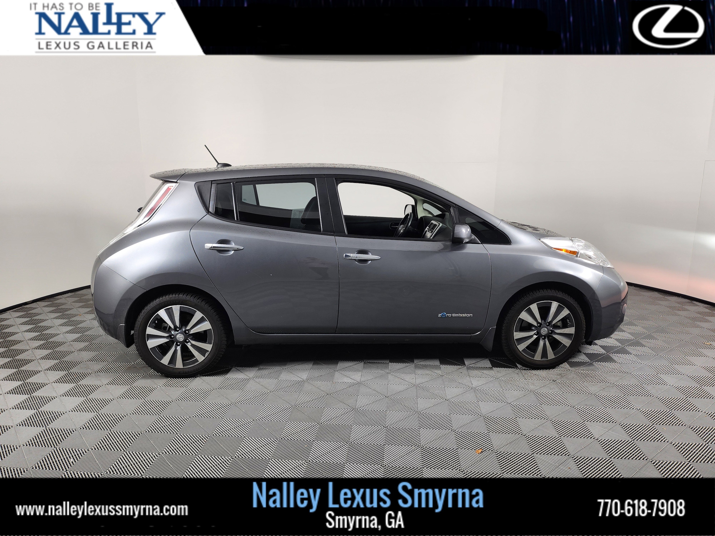 Used 2015 Nissan LEAF SL with VIN 1N4AZ0CP5FC333472 for sale in Smyrna, GA