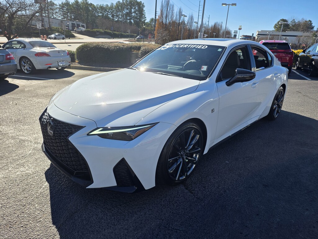Certified 2025 Lexus IS 350 F SPORT Sedan