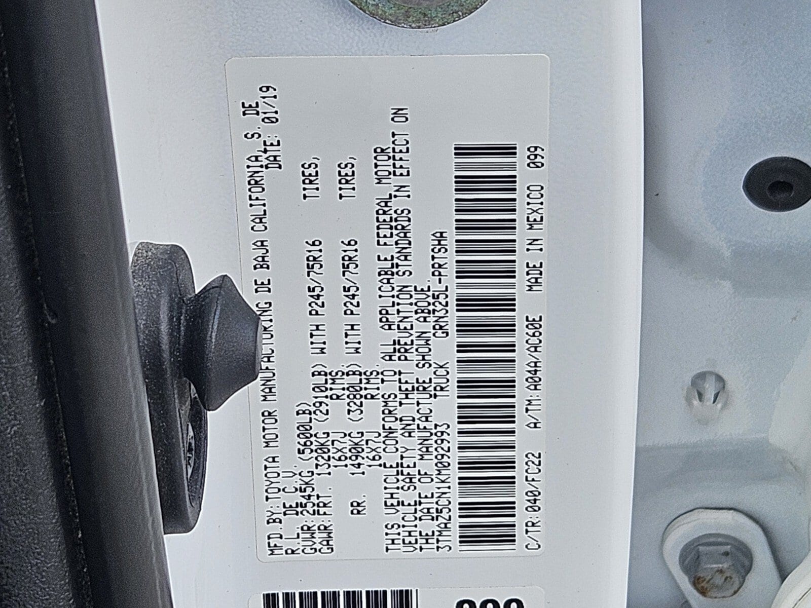Certified Used 2019 Toyota Tacoma 2WD SR5 For Sale | Serving