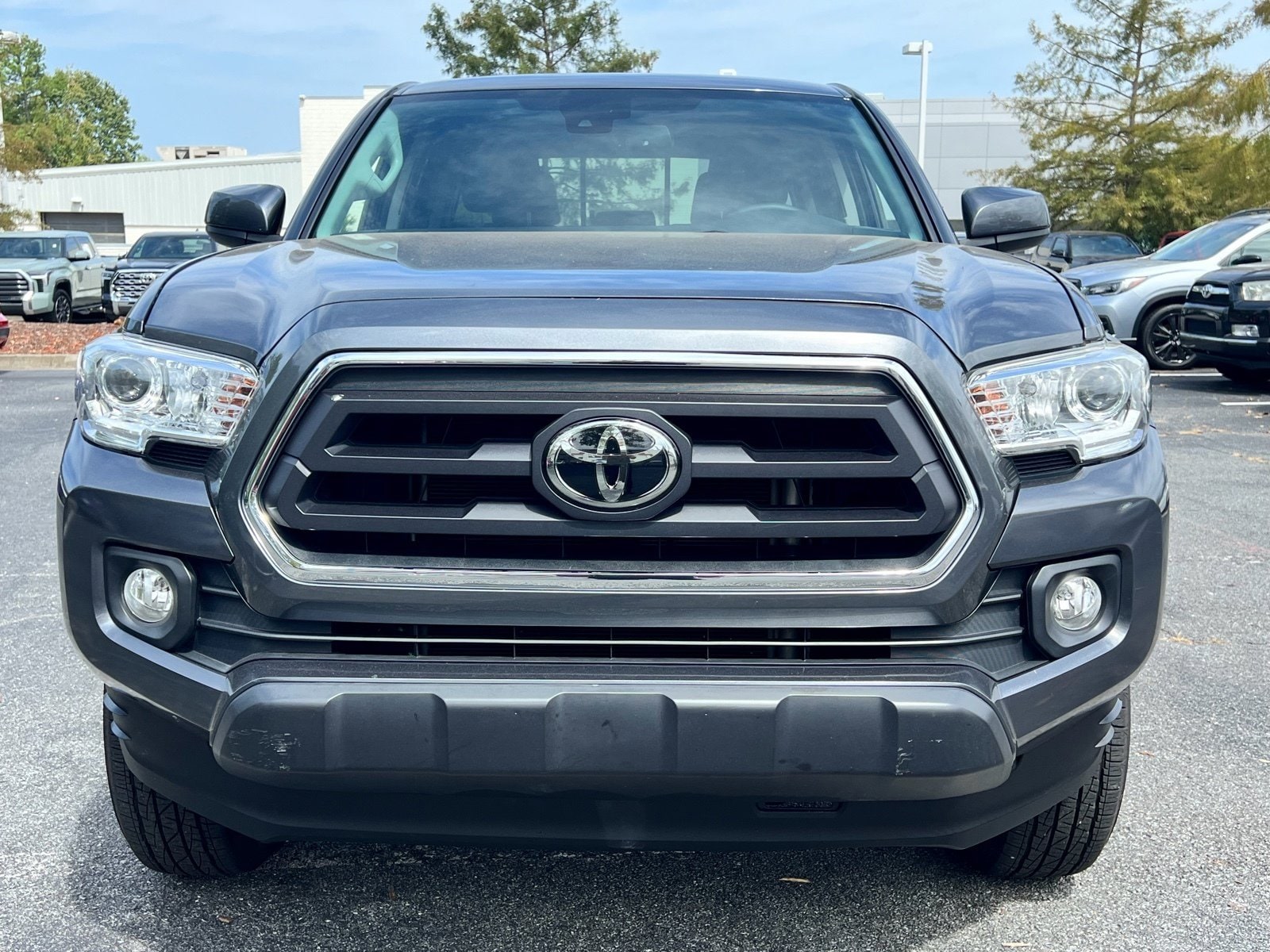 Used 2021 Toyota Tacoma SR5 with VIN 3TMAZ5CN5MM140661 for sale in Roswell, GA