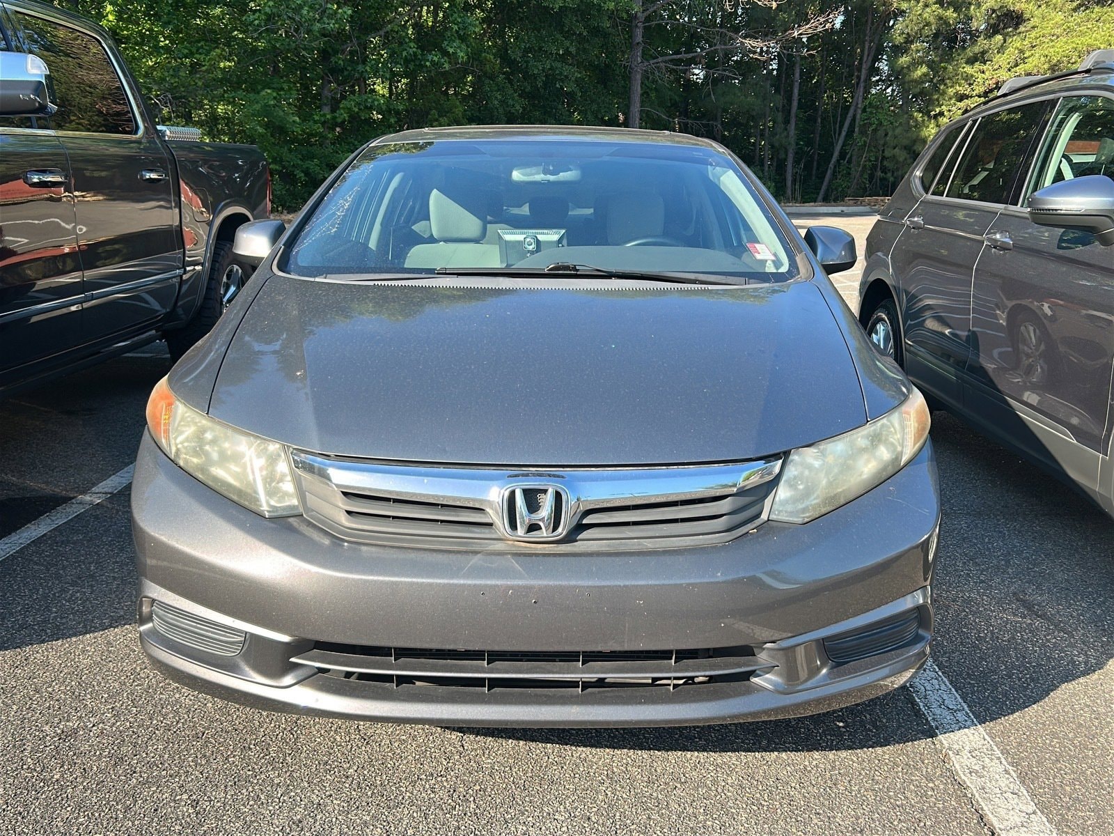Used 2012 Honda Civic EX with VIN 19XFB2F88CE385154 for sale in Roswell, GA
