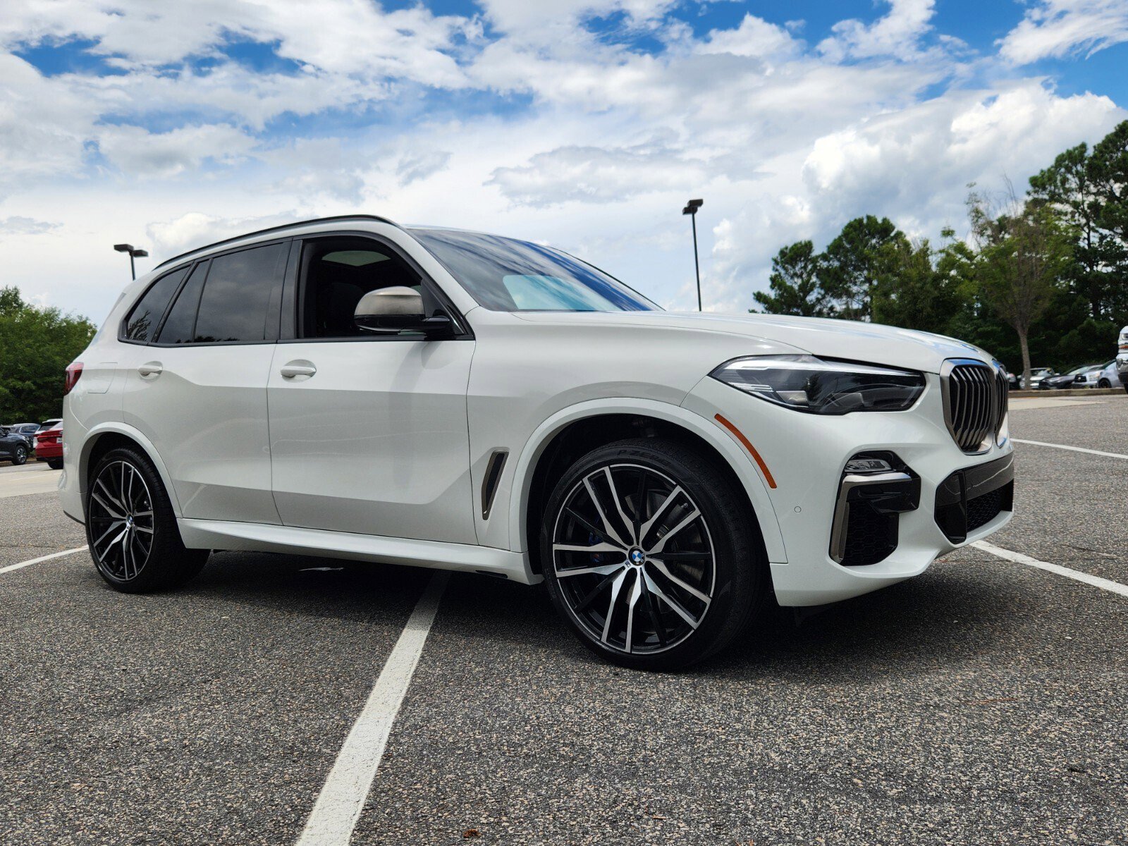 Used 2020 BMW X5 M50i with VIN 5UXJU4C05LLE46080 for sale in Roswell, GA