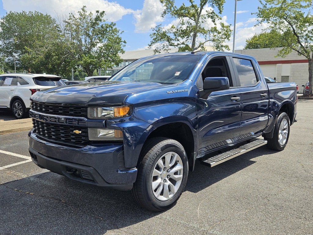 Used 2021 Chevrolet Silverado 1500 Custom Truck Crew Cab