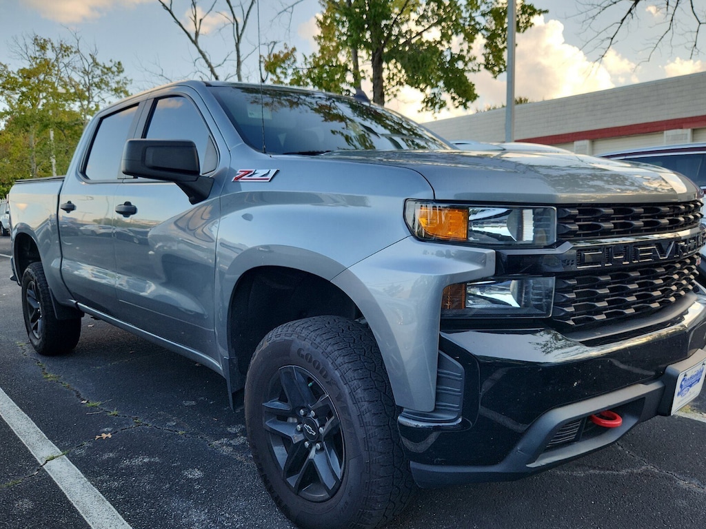 Used 2020 Chevrolet Silverado 1500 Custom Trail Boss Truck Crew Cab