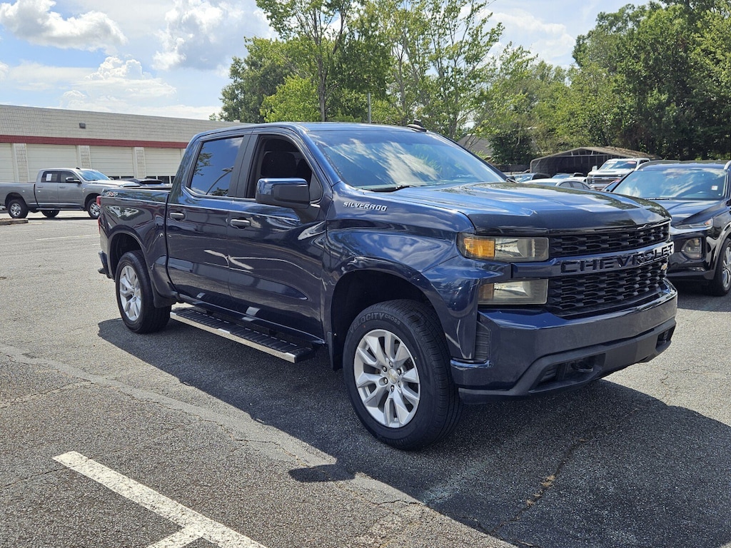 Used 2021 Chevrolet Silverado 1500 Custom Truck Crew Cab