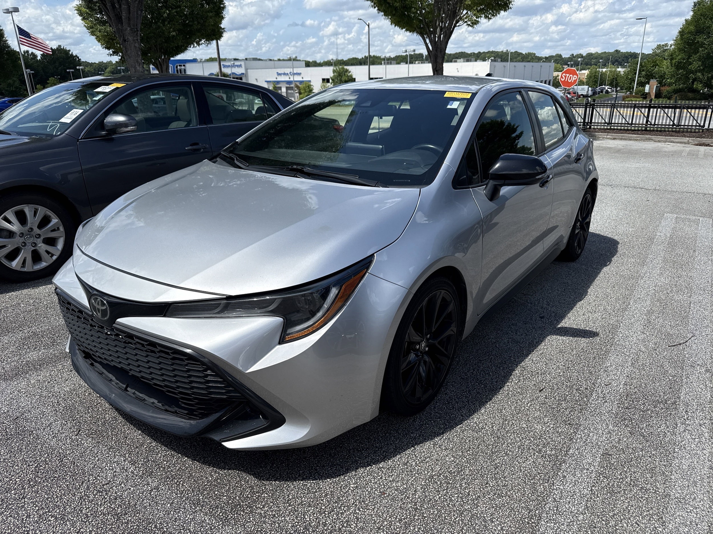 Used 2022 Toyota Corolla Hatchback Nightshade with VIN JTND4MBE0N3163562 for sale in Northfield, Minnesota