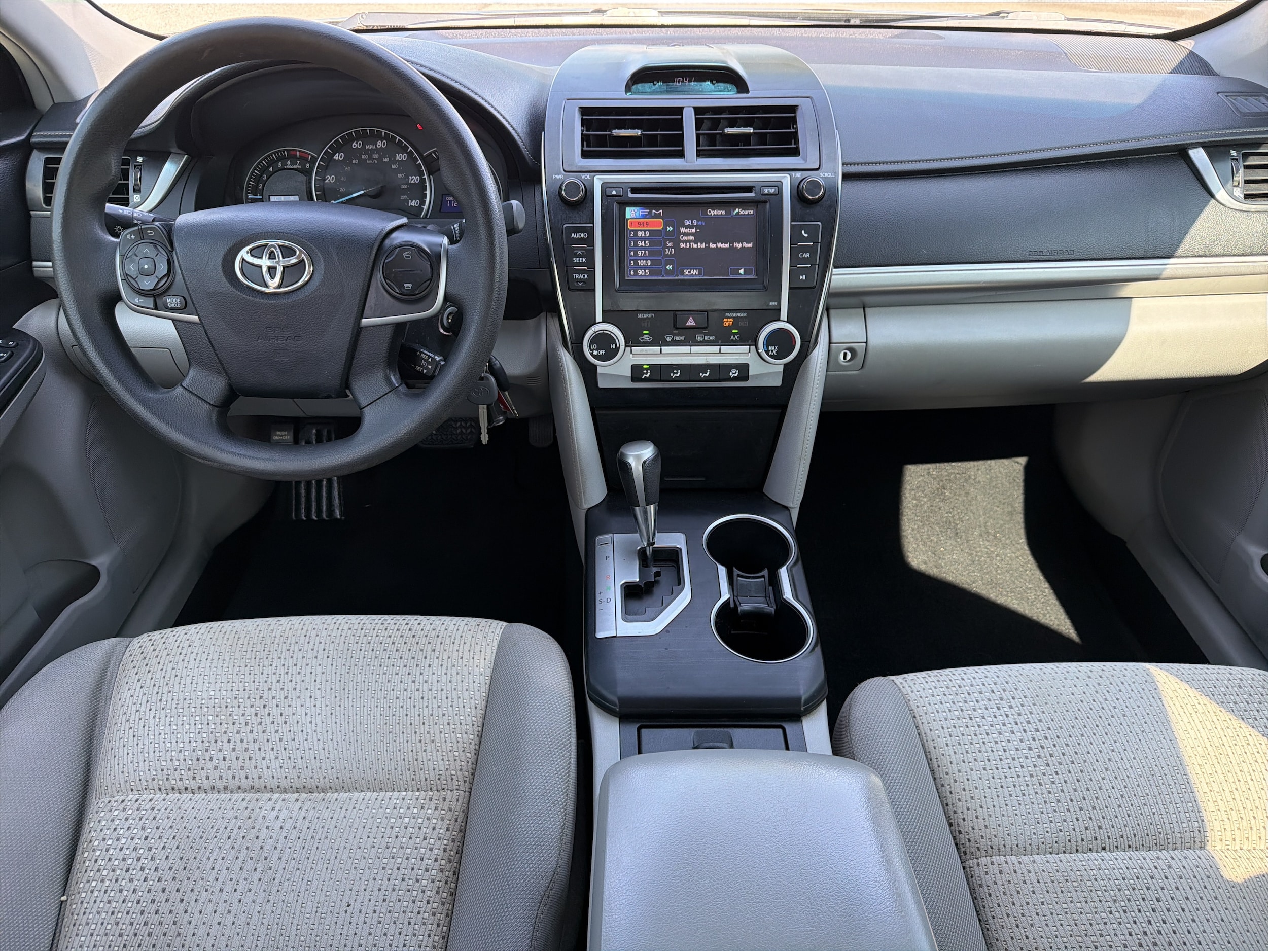 Used 2012 Toyota Camry LE with VIN 4T4BF1FK8CR220992 for sale in Stonecrest, GA