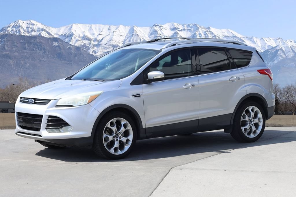 Used 2015 Ford Escape Titanium with VIN 1FMCU9J94FUB75173 for sale in American Fork, UT