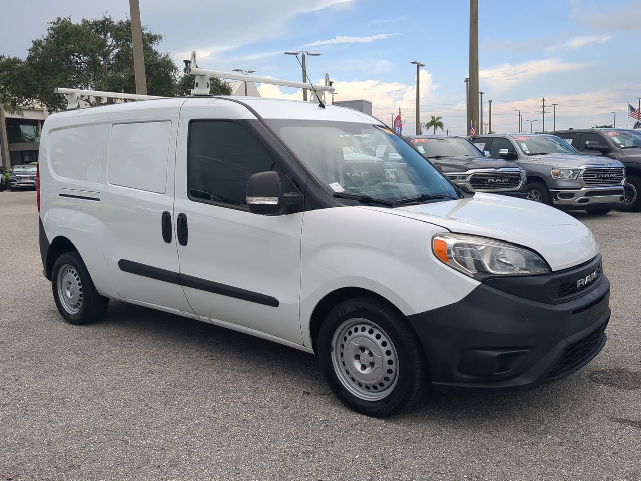 Used 2019 RAM Promaster City Tradesman with VIN ZFBHRFAB0K6M00199 for sale in Naples, FL