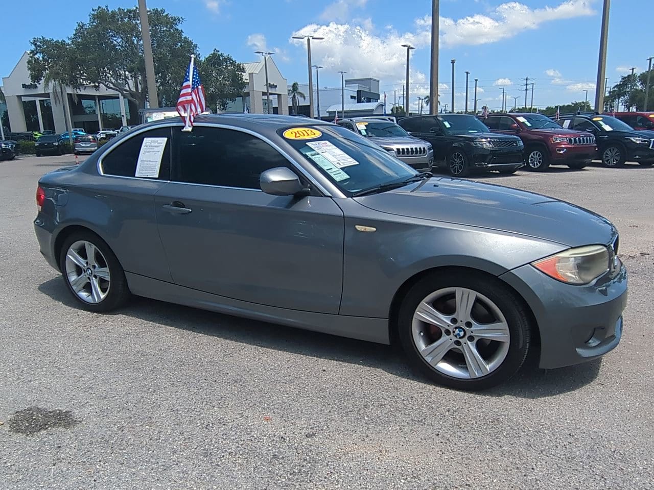 Used 2013 BMW 1 Series 128i with VIN WBAUP9C56DVS95782 for sale in Naples, FL