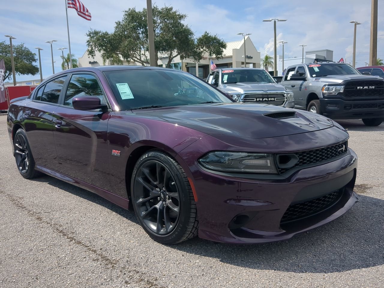 Used 2020 Dodge Charger Scat Pack with VIN 2C3CDXGJ3LH202425 for sale in Naples, FL