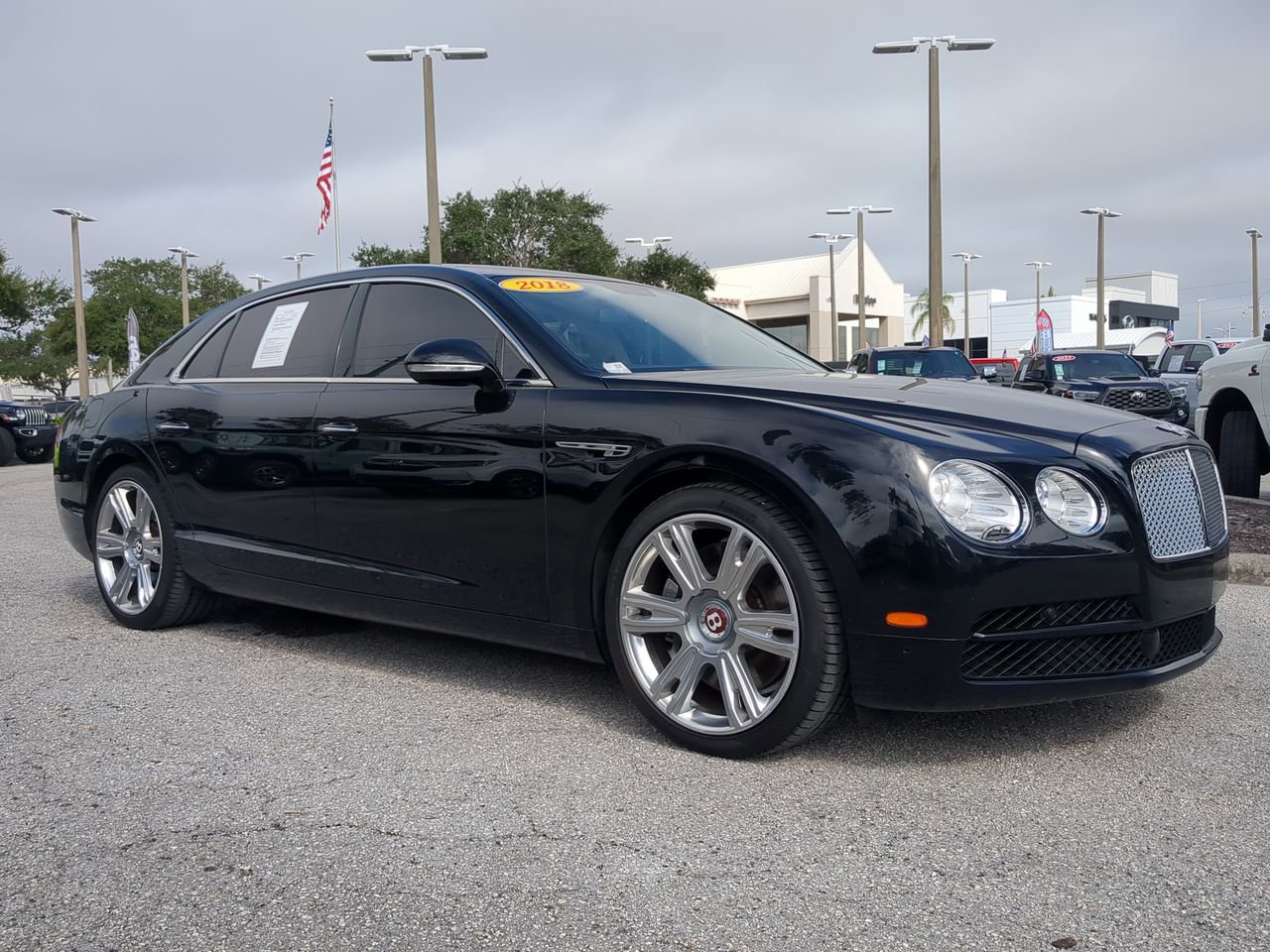 Used 2018 Bentley Flying Spur Base with VIN SCBET9ZA2JC071054 for sale in Naples, FL