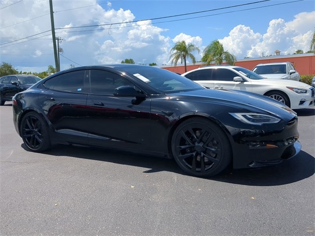 Used 2021 Tesla Model S Long Range Plus with VIN 5YJSA1E56MF436794 for sale in Naples, FL