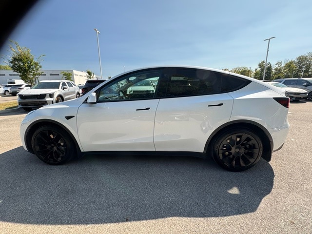 Used 2021 Tesla Model Y Long Range with VIN 5YJYGDEE5MF127375 for sale in Indianapolis, IN