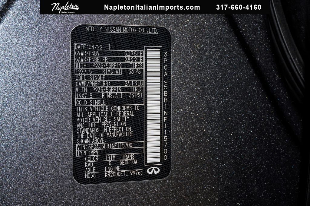 2022 INFINITI QX50 Luxe - Photo 29