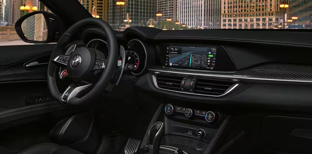 New Stelvio Quadrifoglio Interior