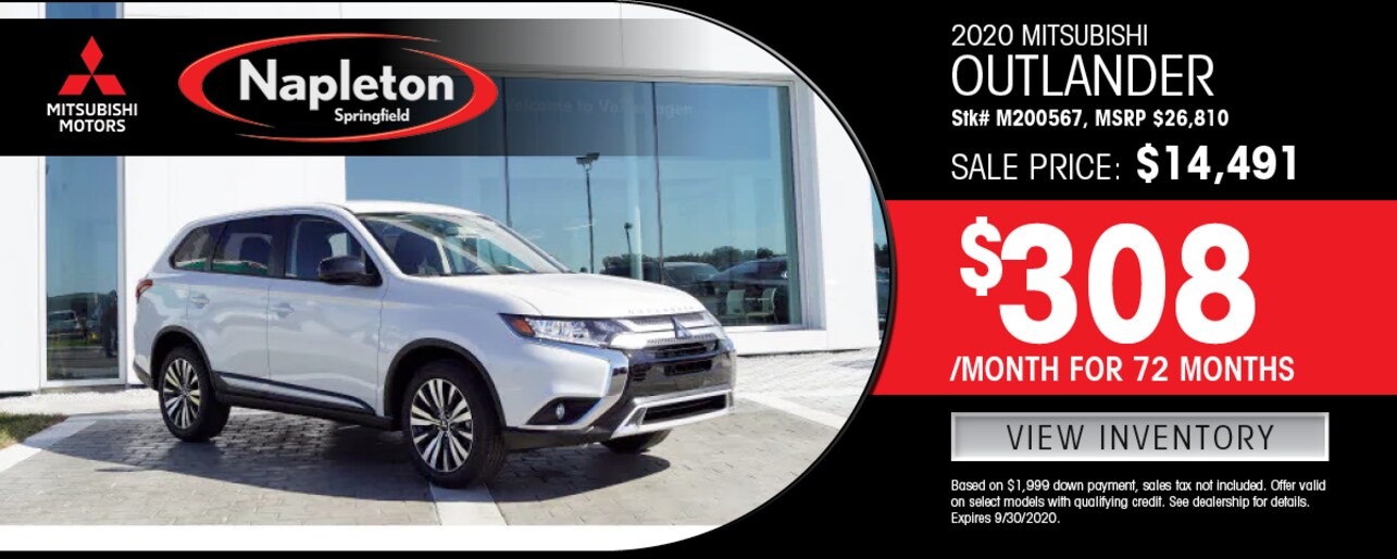 NAPLETON MITSUBISHI | New Mitsubishi Dealership in SPRINGFIELD, MO