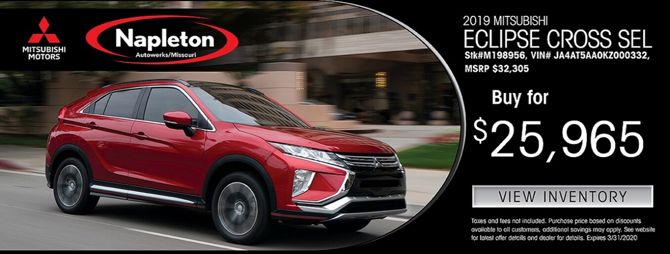 NAPLETON MITSUBISHI | New Mitsubishi Dealership in SPRINGFIELD, MO