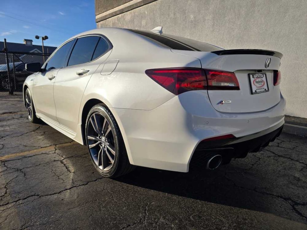 Used 2019 Acura TLX w/A-Spec Pkg Red Leather 3.5L FWD